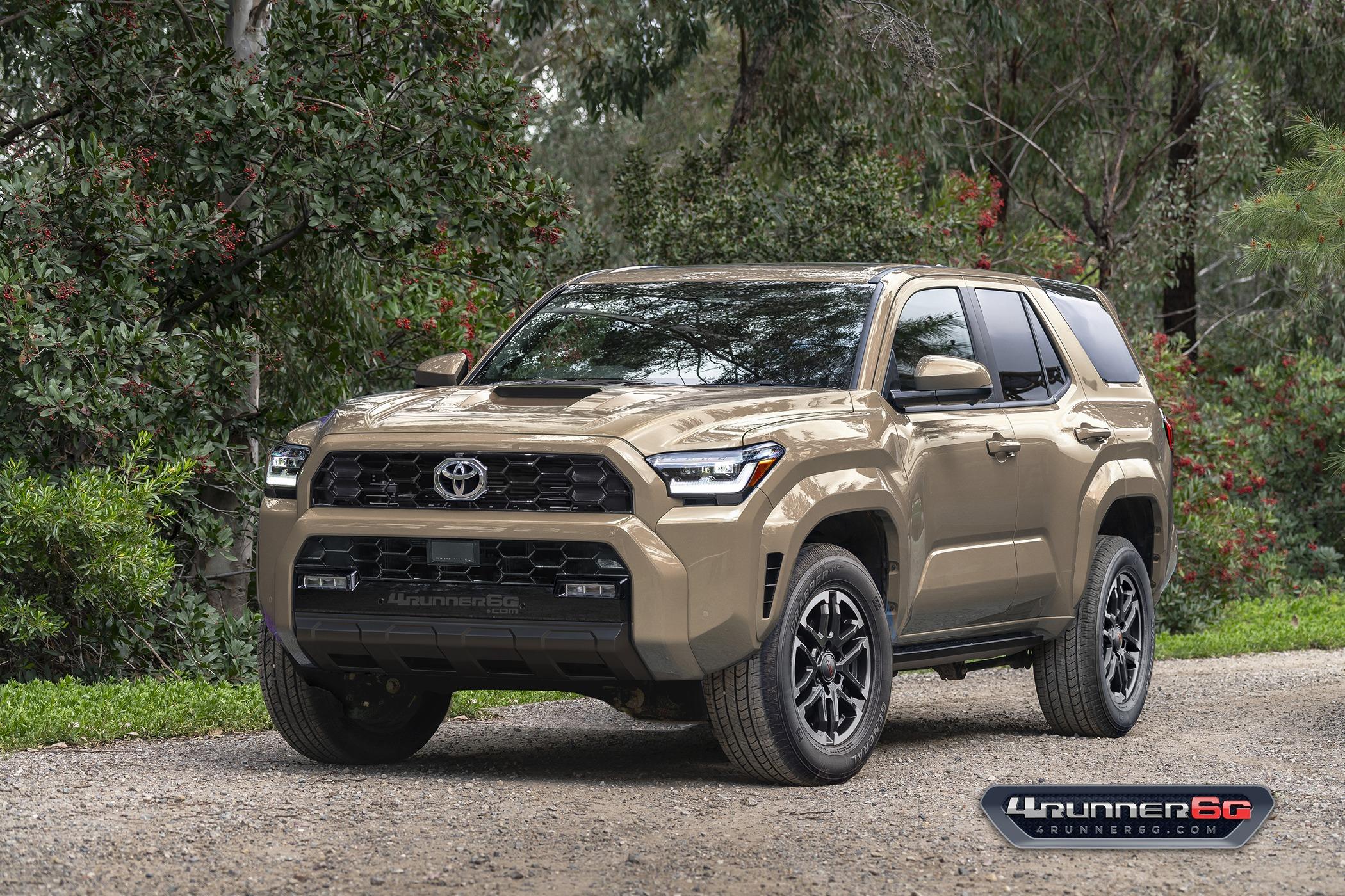 2025 4runner 6th gen Preview Looks: 2025 4Runner 6th Gen TRD Off-Road, TRD Sport, SR5 Trim TRDsport-Mudbath