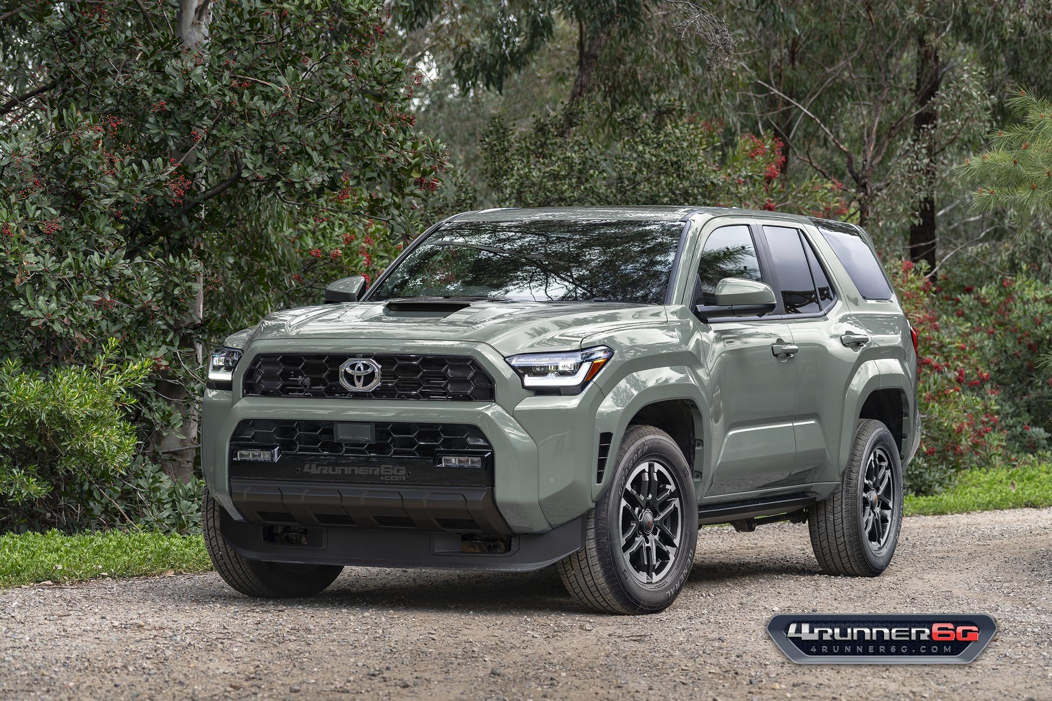 2025 4runner 6th gen Preview Looks: 2025 4Runner 6th Gen TRD Off-Road, TRD Sport, SR5 Trim TRDsport-Lunar-Rock