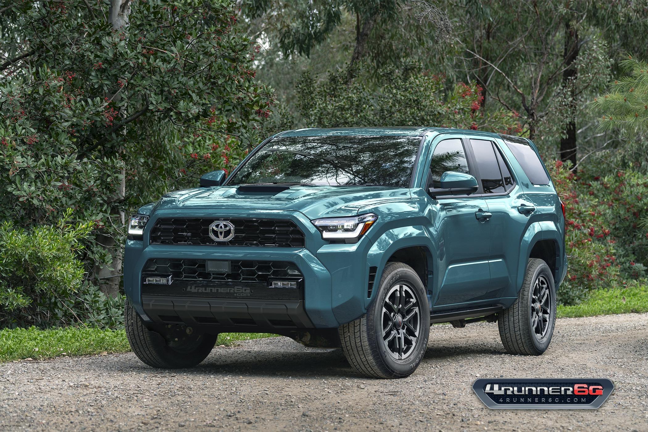 2025 4runner 6th gen Preview Looks: 2025 4Runner 6th Gen TRD Off-Road, TRD Sport, SR5 Trim TRDsport-Everest