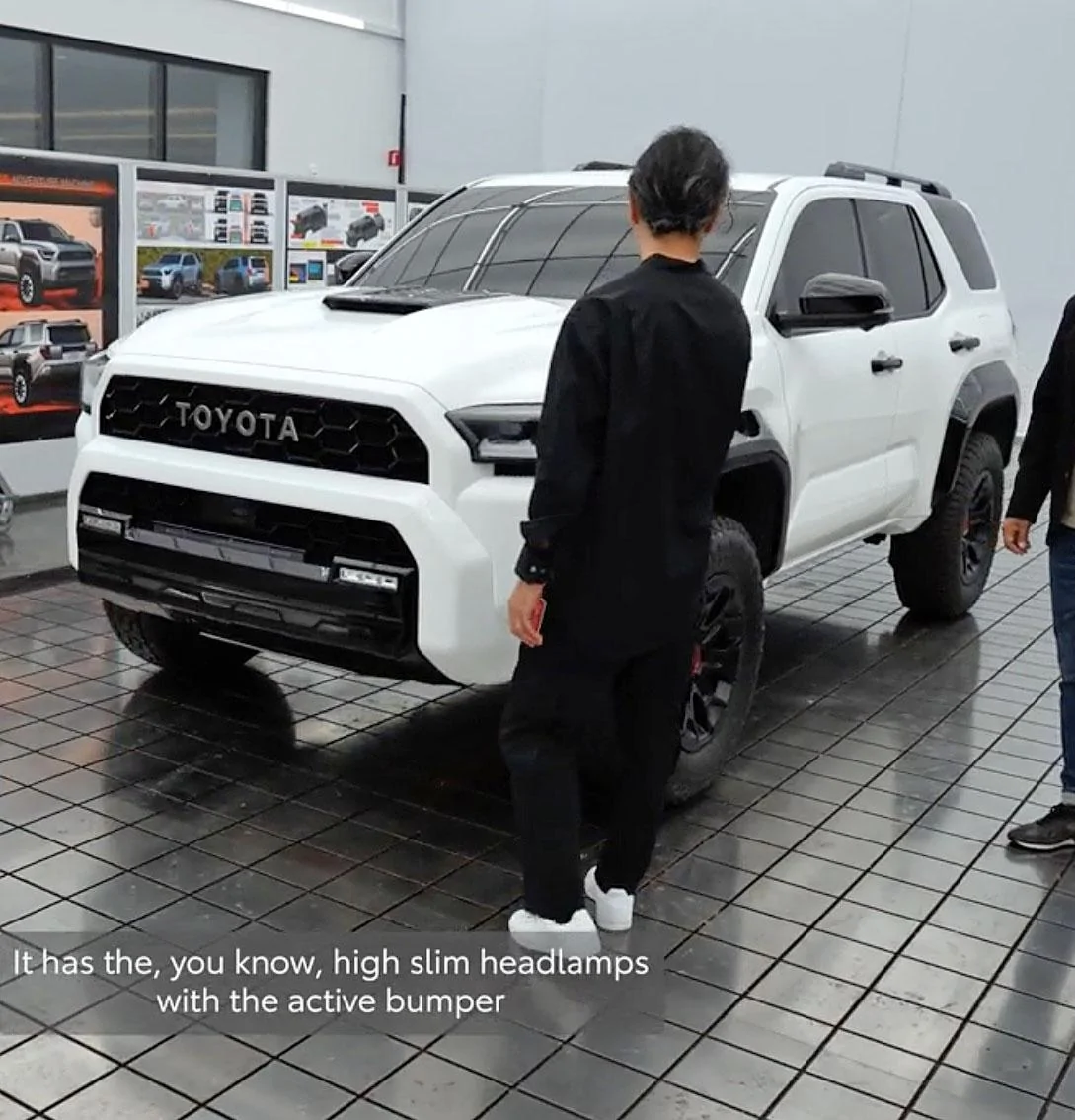 2025 4runner 6th gen 6th Gen 4Runner Design Behind the Scenes at CALTY w/ looks at Platinum trim & white TRD Pro Ice Cap White TRD Pro 2025 4Runner 6th Gen 2