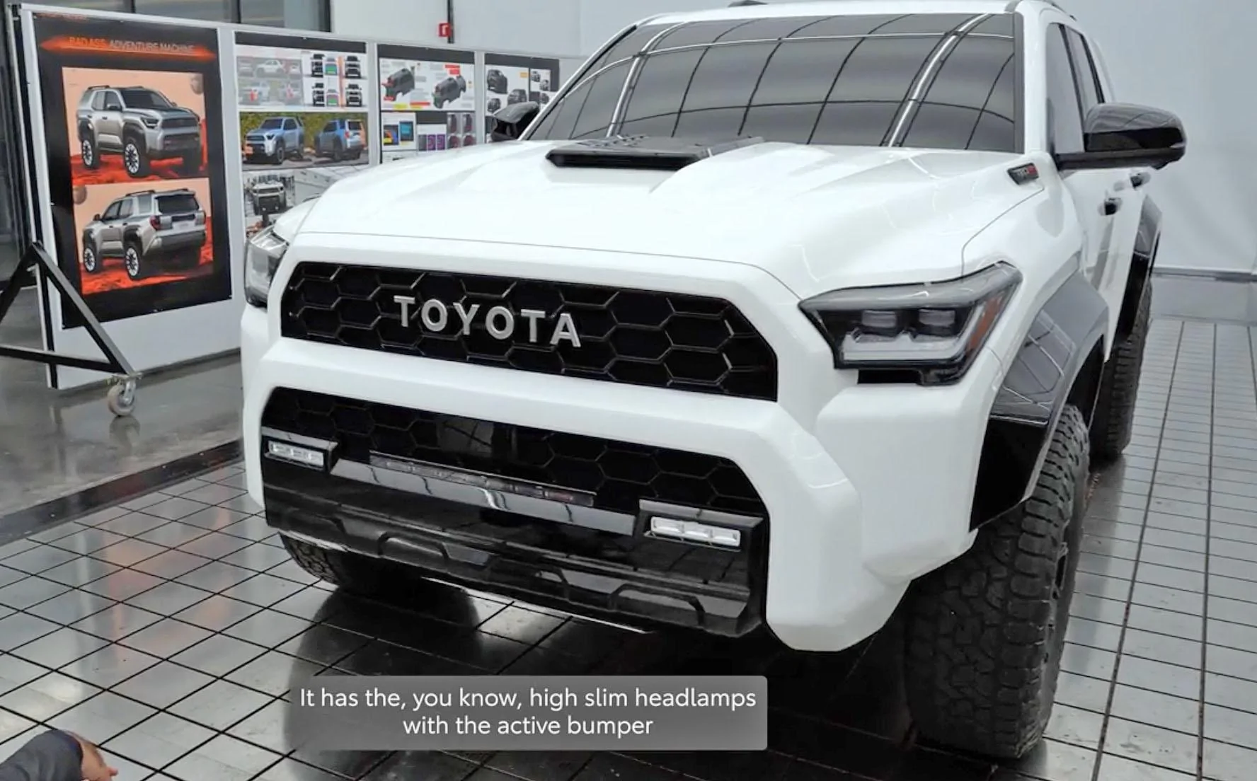 2025 4runner 6th gen 6th Gen 4Runner Design Behind the Scenes at CALTY w/ looks at Platinum trim & white TRD Pro Ice Cap White TRD Pro 2025 4Runner 6th Gen 1
