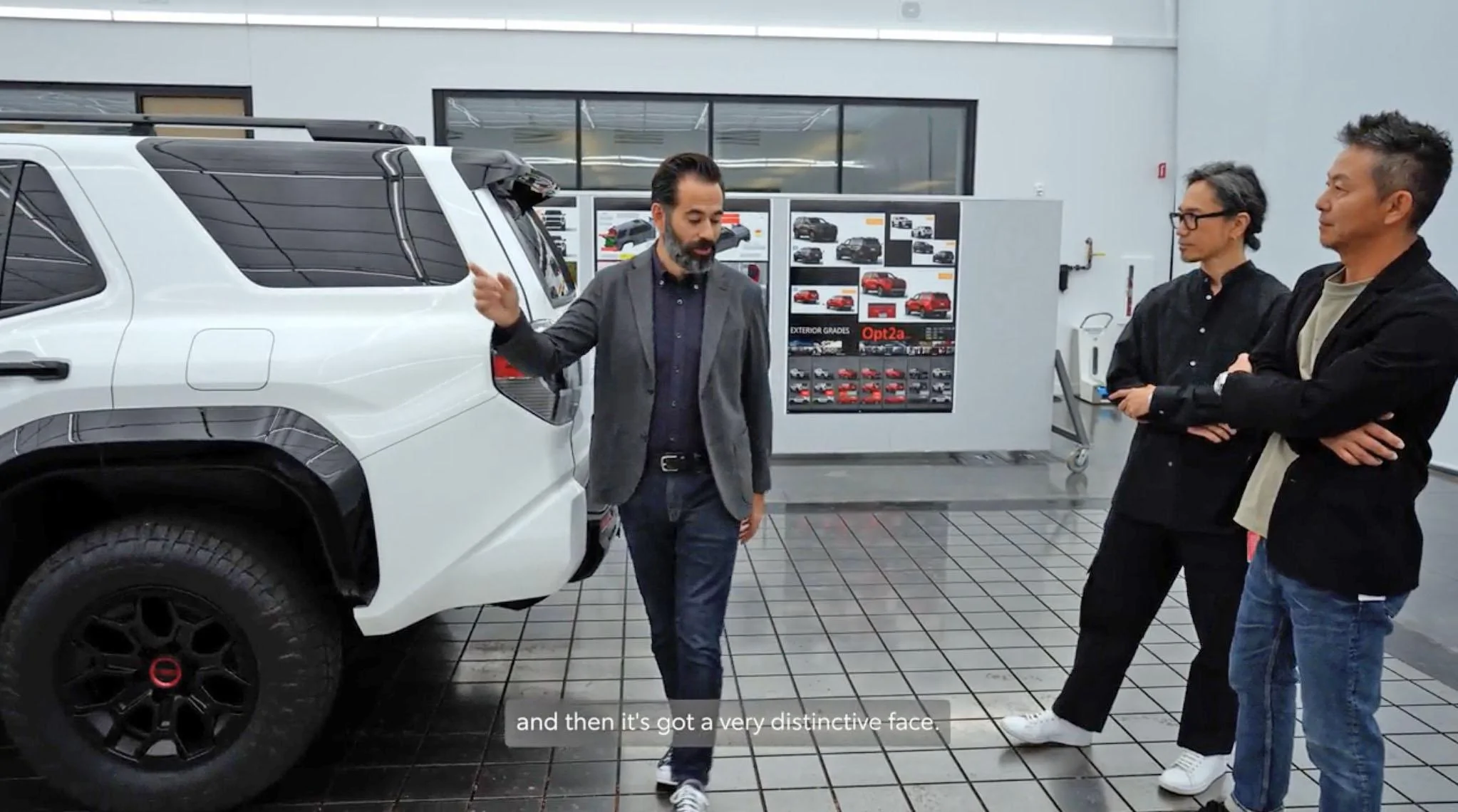 2025 4runner 6th gen 6th Gen 4Runner Design Behind the Scenes at CALTY w/ looks at Platinum trim & white TRD Pro Ice Cap White TRD Pro 2025 4Runner 6th Gen 3