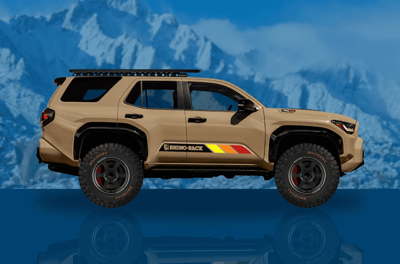 2025 Toyota 4runner Weston with Rhino-Rack | We're coming for you! 2025 4Runner Rack Preview Mockup 1715104527074-18