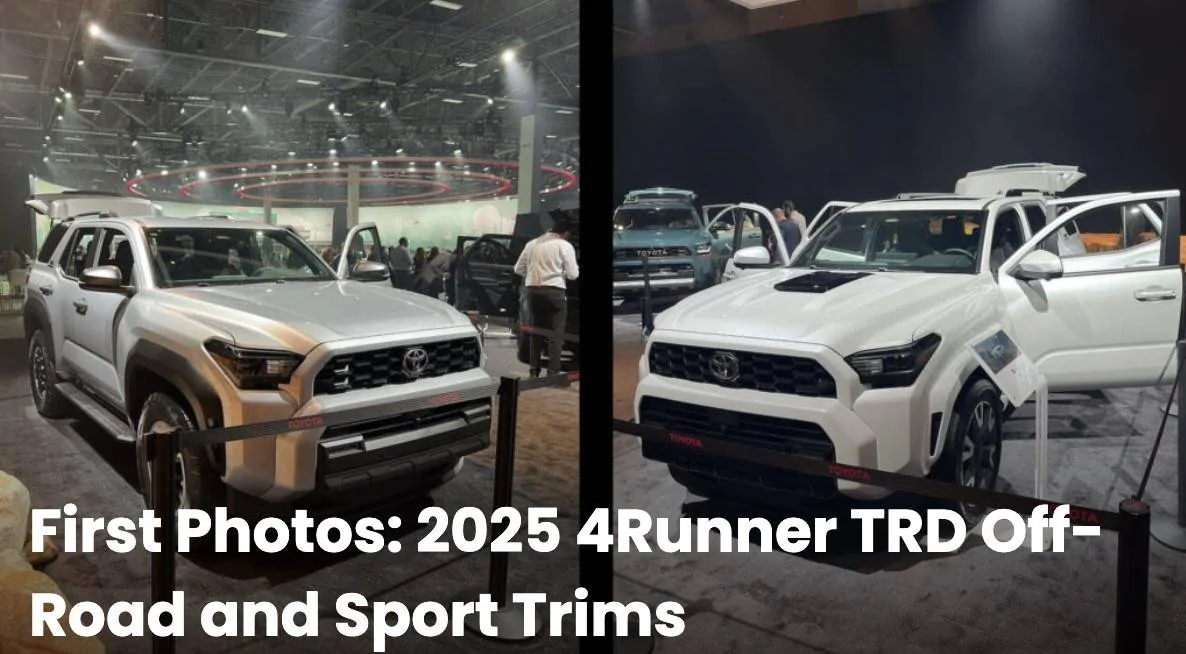 2025 4runner 6th gen 2025 4Runner Wallpaper Photos & Specs! 🔥 Trailhunter, TRD Pro, Off-Road, Limited Trims 2025 4runner TRD Off-Road & TRD Sport Trims Models