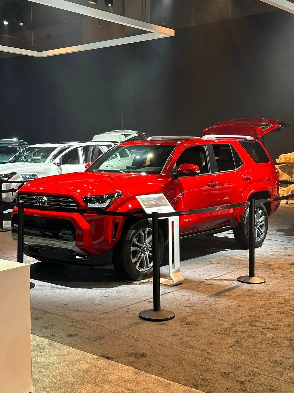 2025 4runner 6th gen First Photos: 2025 4Runner TRD Off-Road, TRD Sport, and Platinum Trims 🤩 2025 4Runner Limited Supersonic Red 2