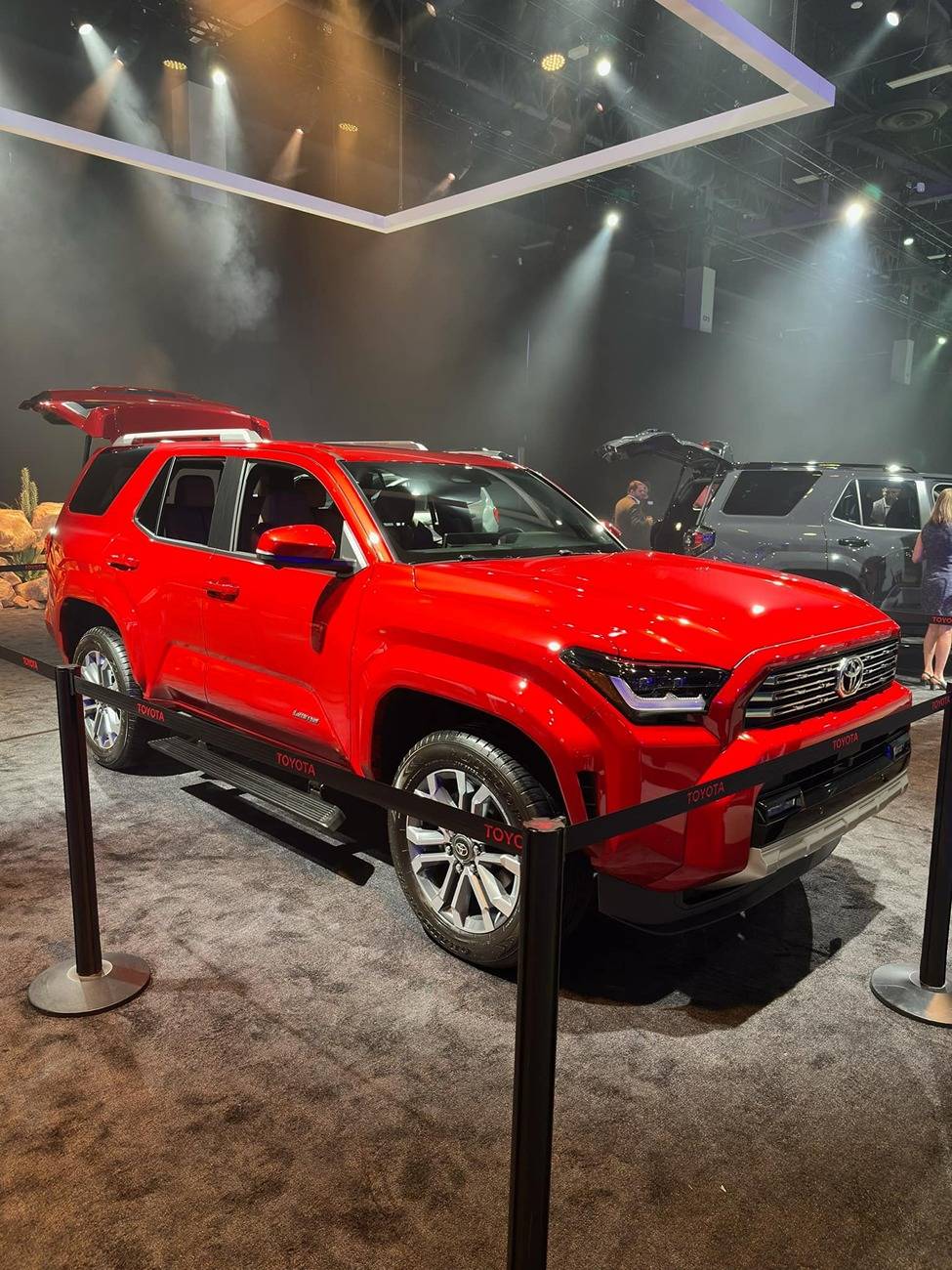 2025 4runner 6th gen First Photos: 2025 4Runner TRD Off-Road, TRD Sport, and Platinum Trims 🤩 2025 4Runner Limited Supersonic Red 1