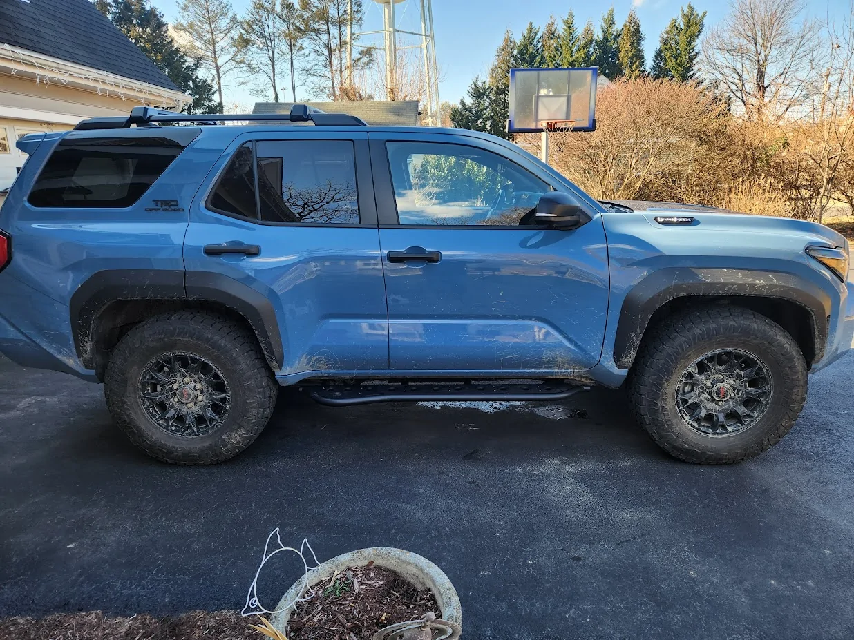 2025 4runner 6th gen Running Boards / Rock Sliders recommendations for TRD Pro 20260119_115932