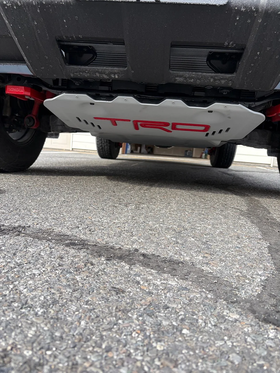 2025 4runner 6th gen Transfer case skid plate that's compatible with TRD skid plate? (part number) IMG_0195