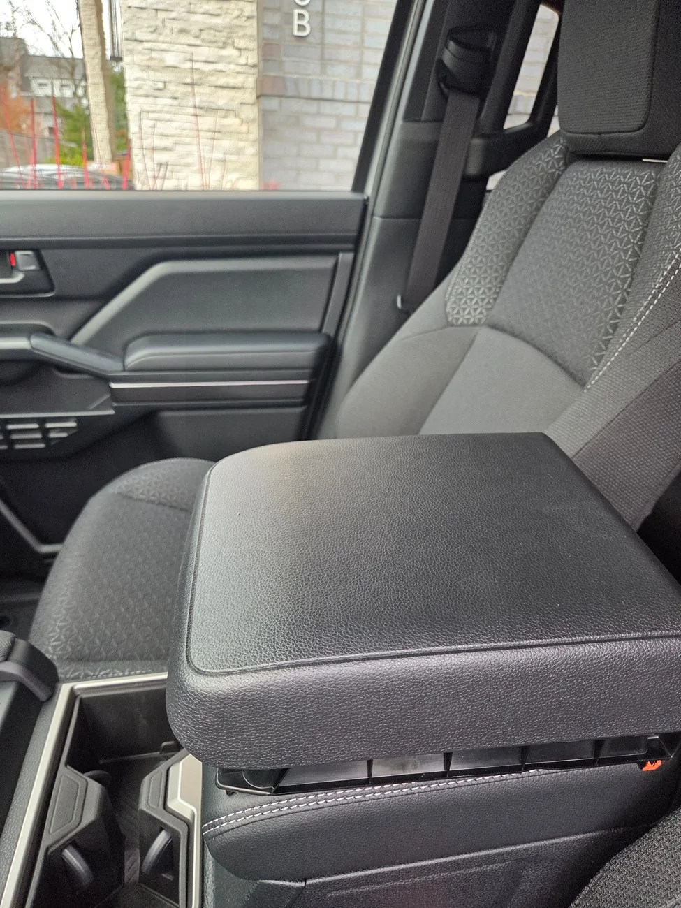 2025 4runner 6th gen SR5 OEM Center Arm Rest Upgrade (Part Number 58905-35160-C2 -- Door Sub-Assembly, Console Compartment) 1000016612