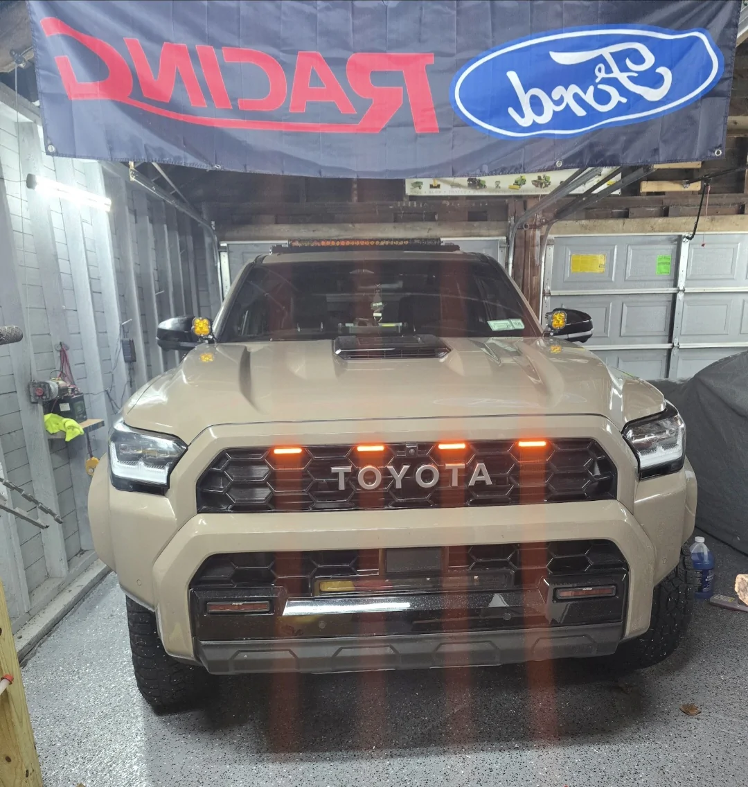 2025 4runner 6th gen 2025 4Runner TRD PRO build: Westcott lift kit, 295/70/18 Nitto Recon Grappler, color matched fender flares, Victory4x4 half rack, light bar Screenshot_20260220_192440_Gallery