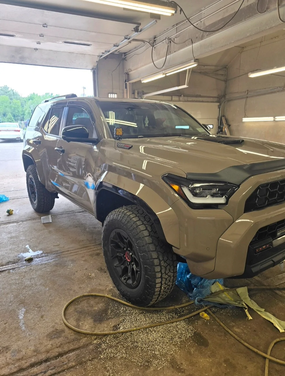 2025 4runner 6th gen 2025 4Runner TRD PRO build: Westcott lift kit, 295/70/18 Nitto Recon Grappler, color matched fender flares, Victory4x4 half rack, light bar Screenshot_20260220_192457_Gallery