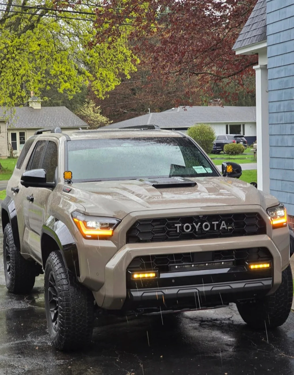 2025 4runner 6th gen 2025 4Runner TRD PRO build: Westcott lift kit, 295/70/18 Nitto Recon Grappler, color matched fender flares, Victory4x4 half rack, light bar Screenshot_20260220_192543_Gallery