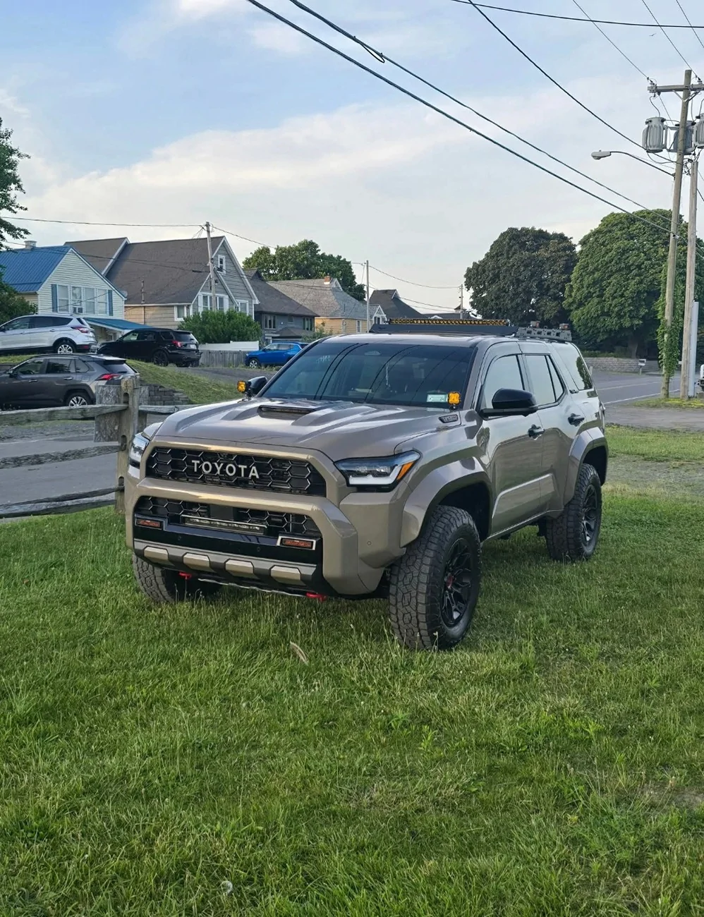 2025 4runner 6th gen 2025 4Runner TRD PRO build: Westcott lift kit, 295/70/18 Nitto Recon Grappler, color matched fender flares, Victory4x4 half rack, light bar Screenshot_20260220_192503_Gallery