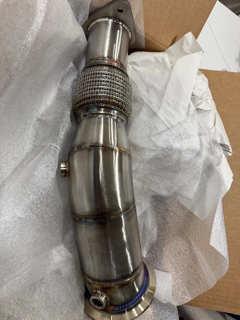 2025 4runner 6th gen OTT Downpipe for Hybrid 4Runner arrived IMG_0119