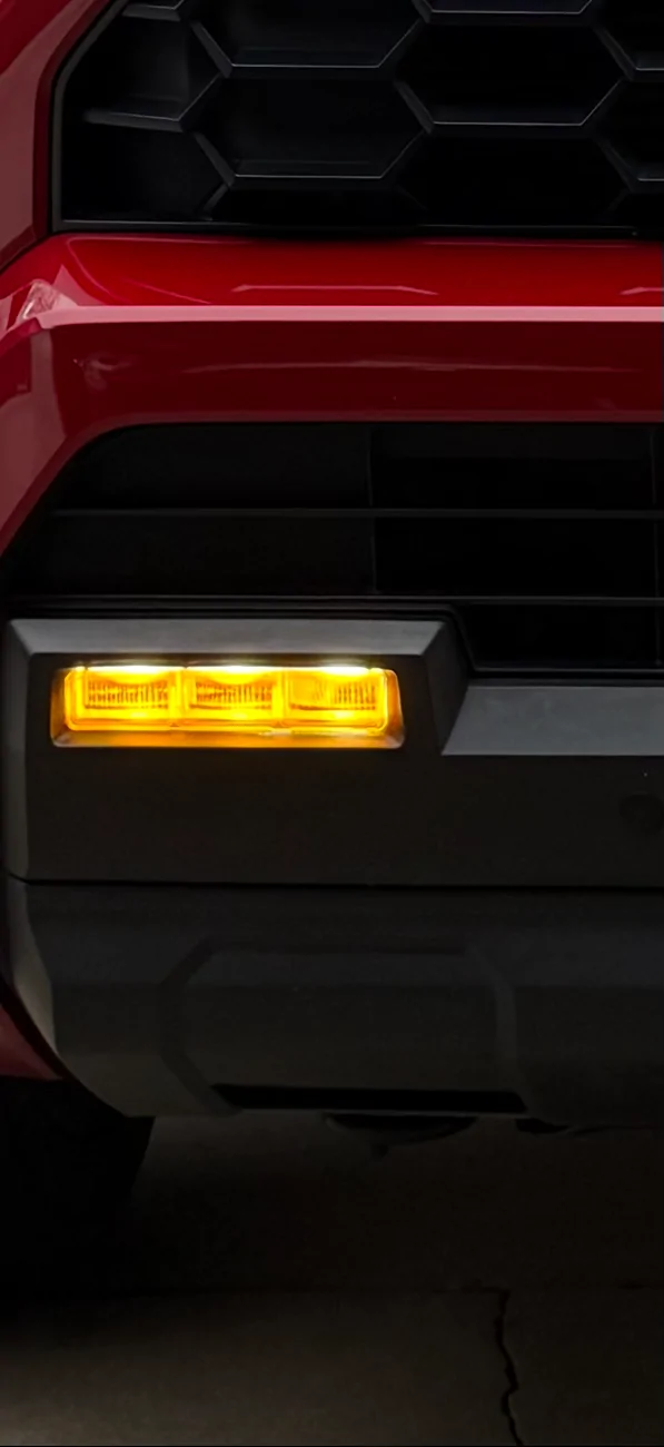 2025 4runner 6th gen Light leak around fog light overlays IMG_2534