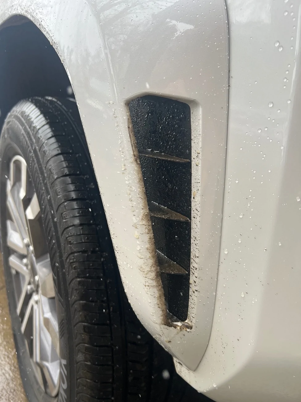 2025 4runner 6th gen Why the front fender cut outs? IMG_6400