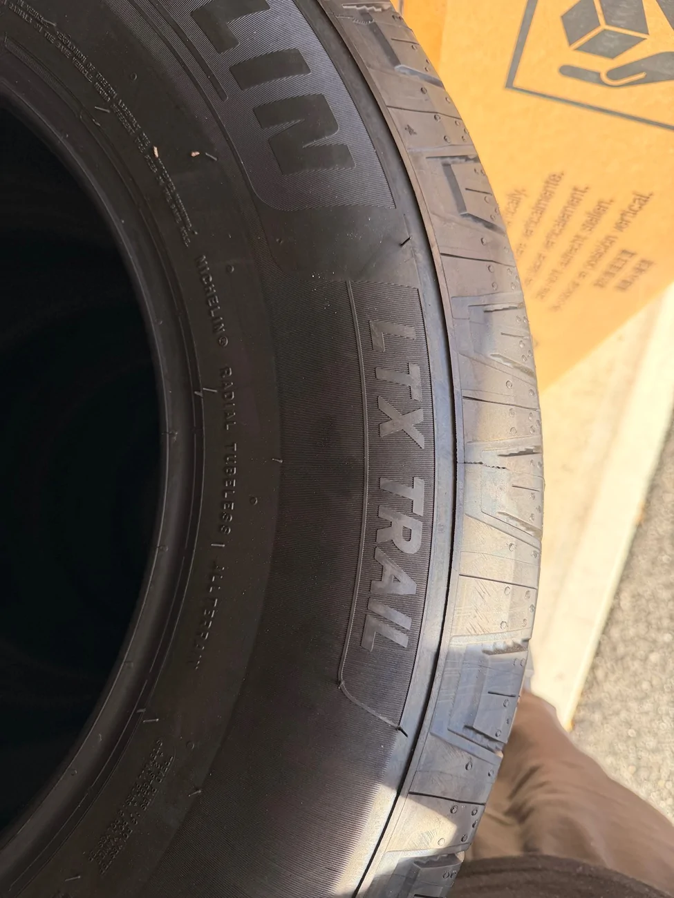 2025 4runner 6th gen Michelin LTX TRAIL 265/70 R18 IMG_0386