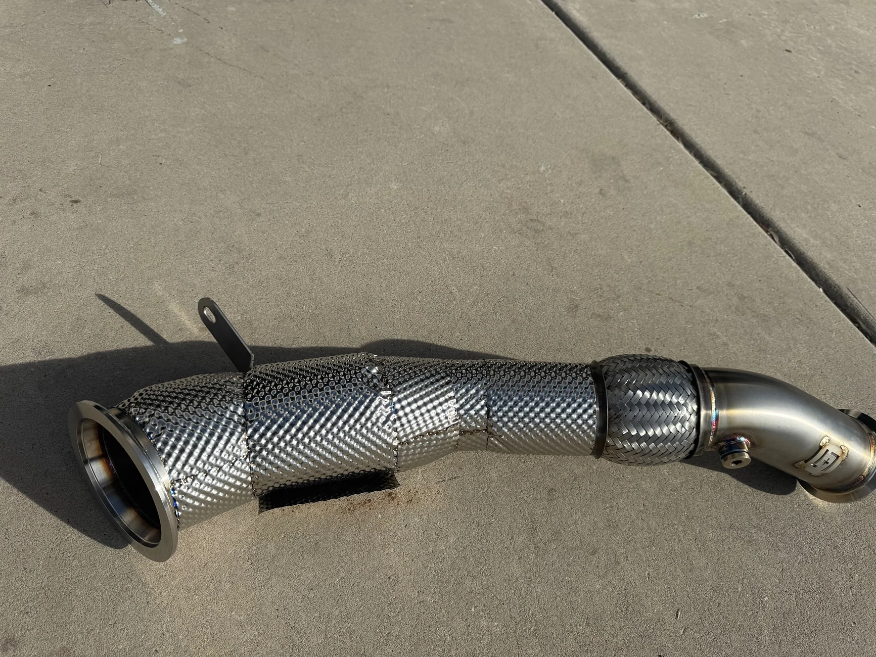 2025 4runner 6th gen OTT Downpipe for Hybrid 4Runner arrived IMG_6190