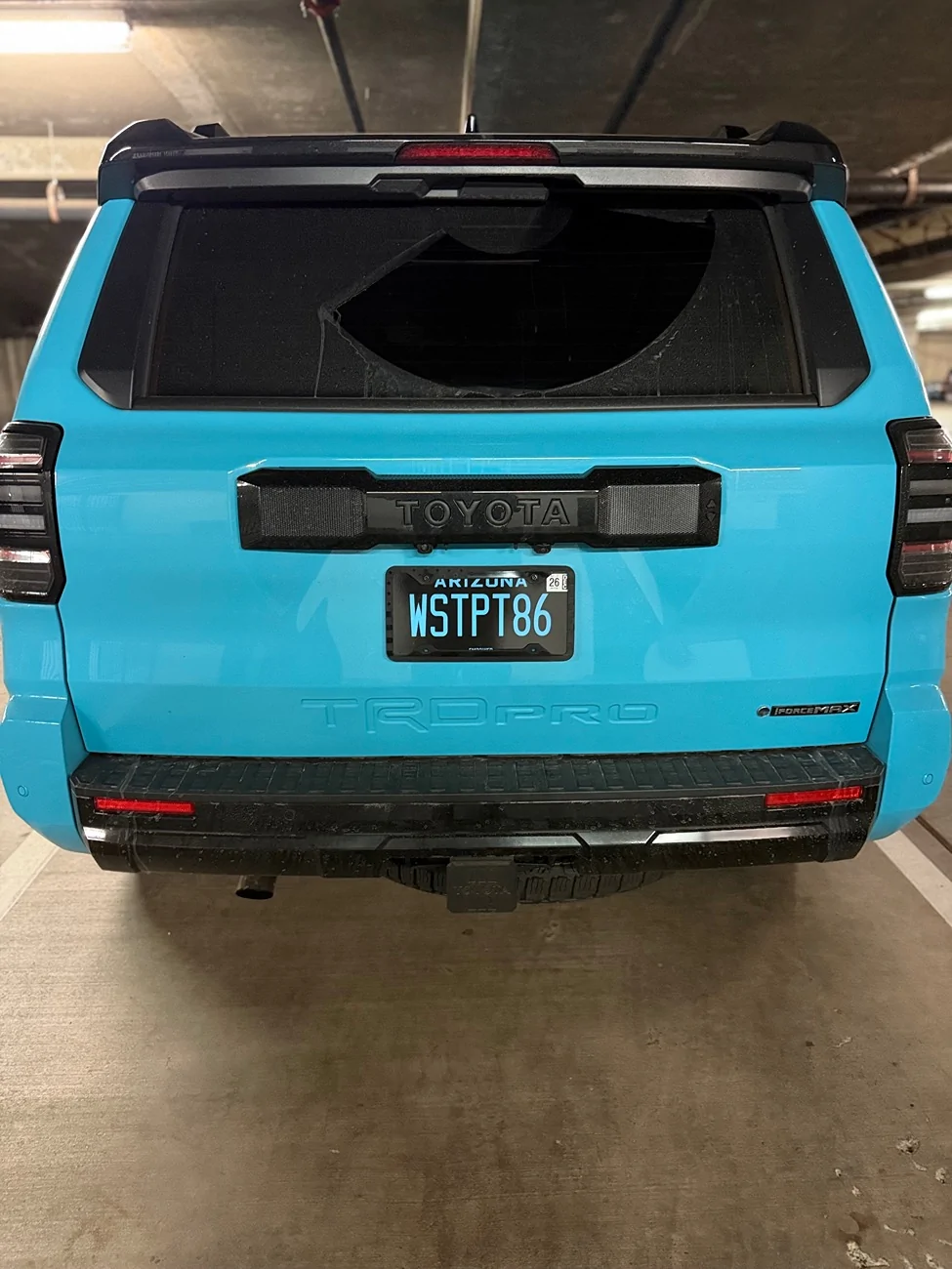 2025 4runner 6th gen Personalized vanity license plate. What's yours? IMG_0401