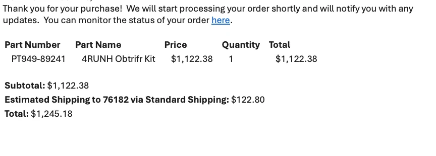 2025 4runner 6th gen OEM On-Board Air Compressor DIY install (in non TRD Pro / Trail Hunter trims) Screenshot 2026-02-24 at 3.58.06 PM