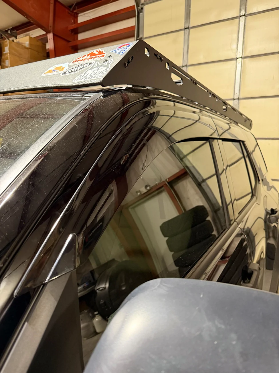 2025 4runner 6th gen Wellvisors Window Vent Install Photos on 2025 SR5 4Runner IMG_0154