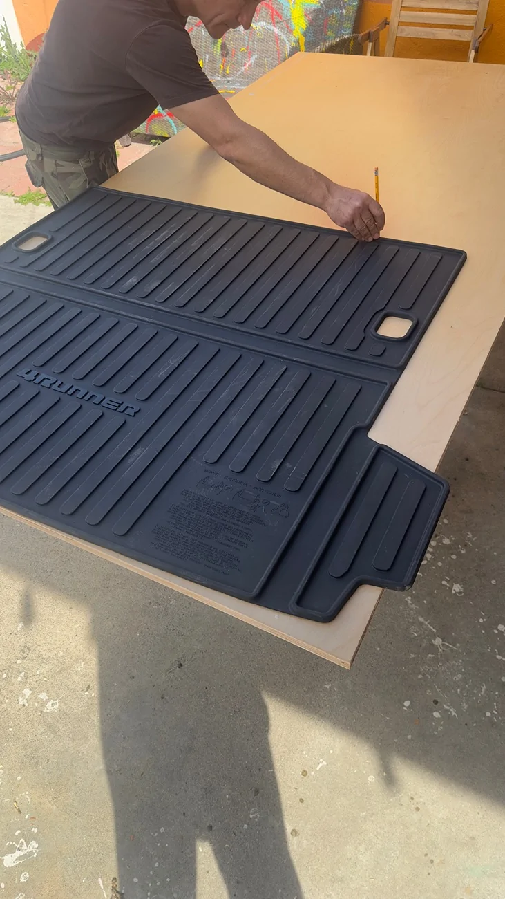 2025 4runner 6th gen Sleeping / Mattress Leveling Platform Build for 2026 4Runner Hybrid IMG_4082