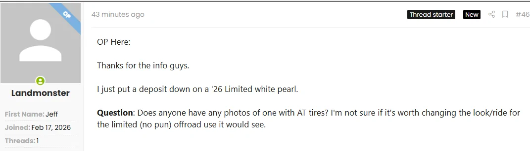2025 4runner 6th gen Is the 2026 Limited (Non-Hybrid) safe to buy now, or should I wait for 2027? 1772219038052-fx