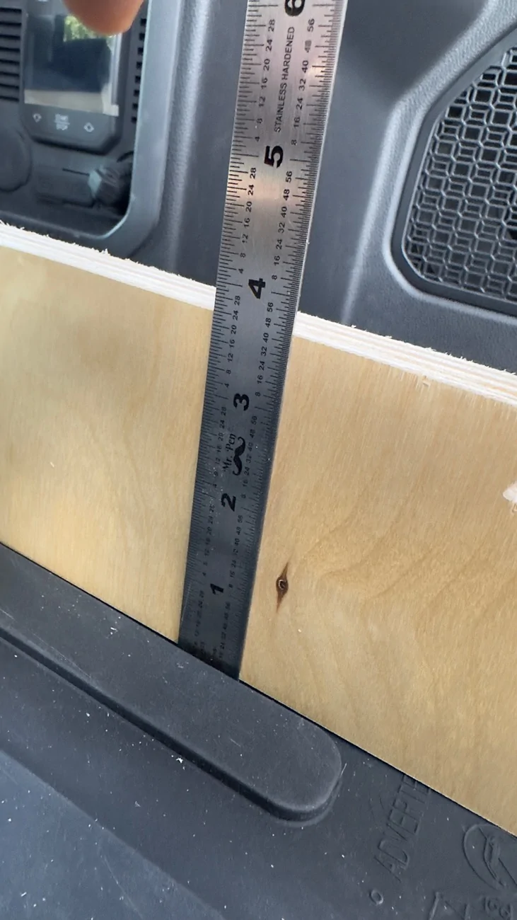 2025 4runner 6th gen Sleeping / Mattress Leveling Platform Build for 2026 4Runner Hybrid IMG_4199