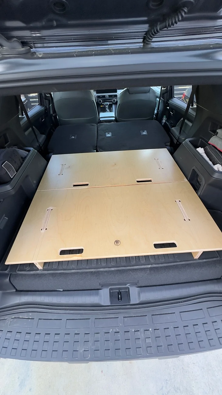 2025 4runner 6th gen Sleeping / Mattress Leveling Platform Build for 2026 4Runner Hybrid IMG_4197