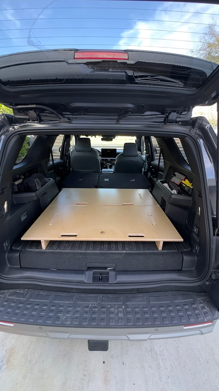 2025 4runner 6th gen Sleeping / Mattress Leveling Platform Build for 2026 4Runner Hybrid IMG_4193