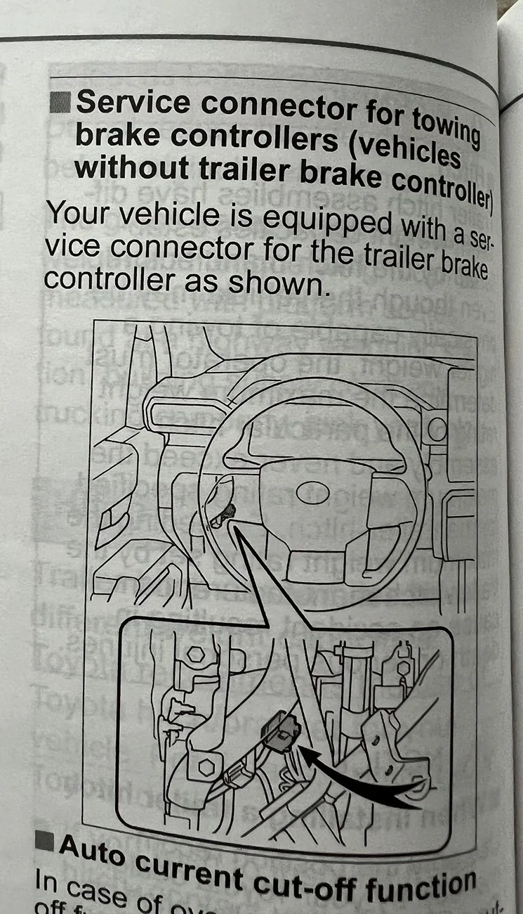 2025 4runner 6th gen Brake controller prewiring? IMG_3453