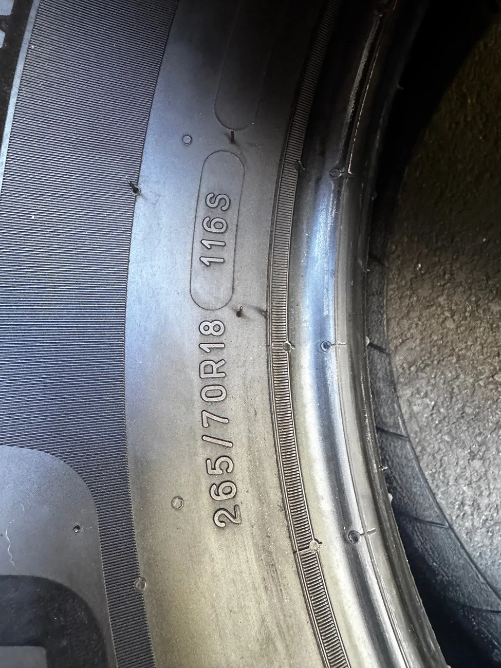 2025 4runner 6th gen Michelin LTX Trail A/T 265/70 R18 take IMG_2292