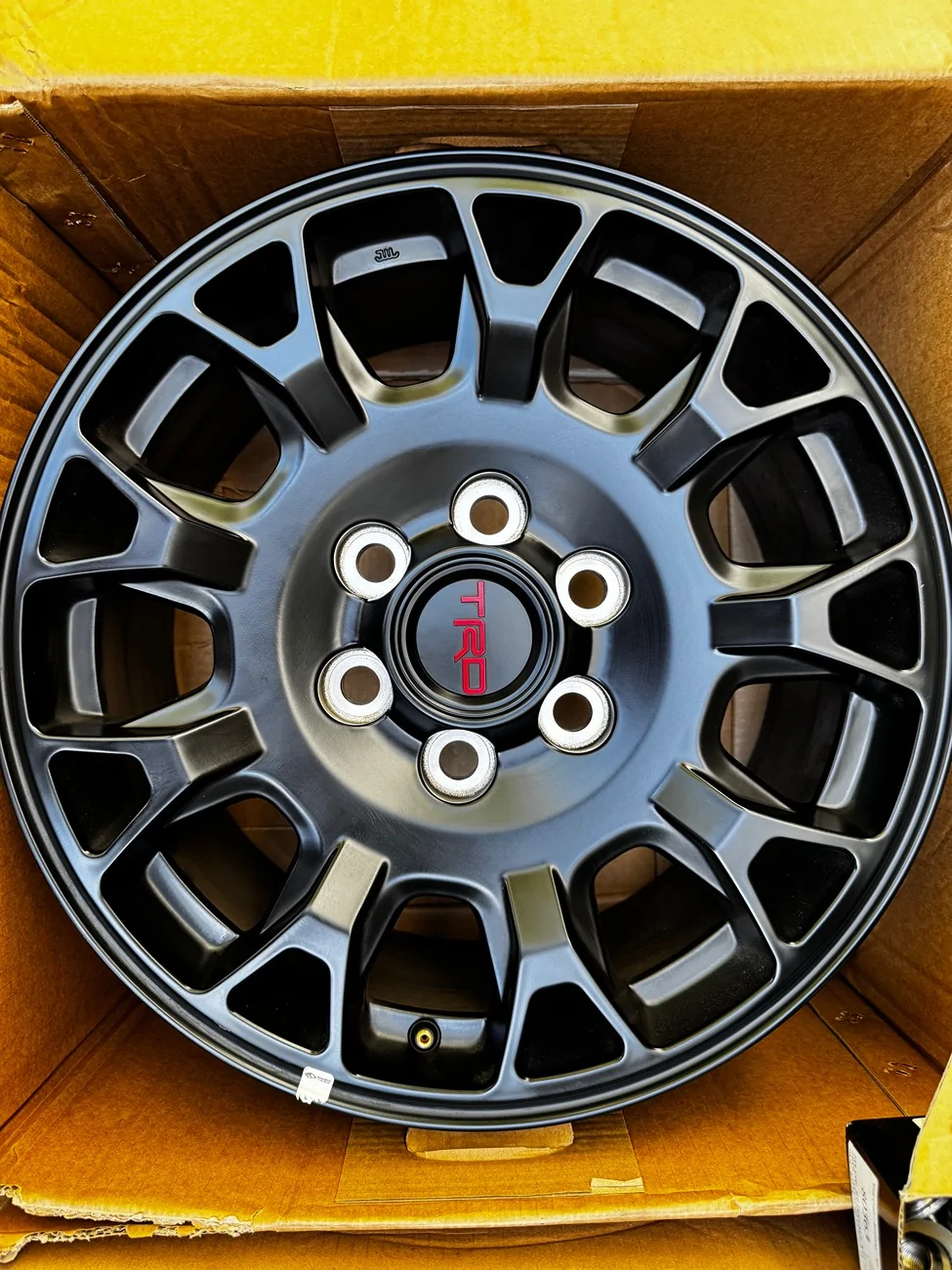 2025 2026 4runner 6th gen TRD OR Black Matte Rims 18x8 +45 IMG_2298