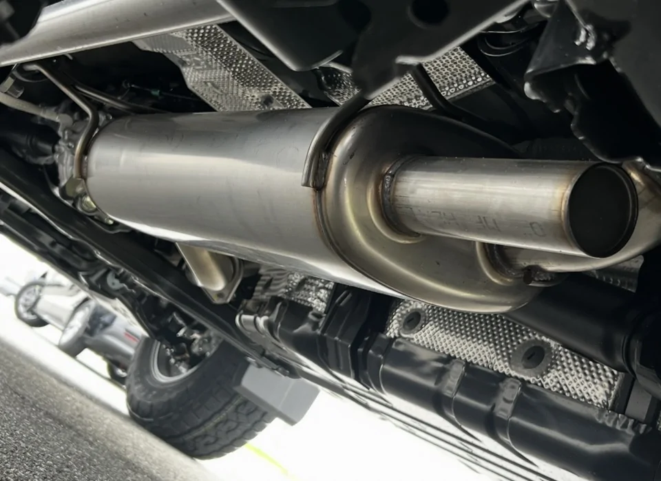 2025 4runner 6th gen TRD Pro Performance Exhaust Drone IMG_6885
