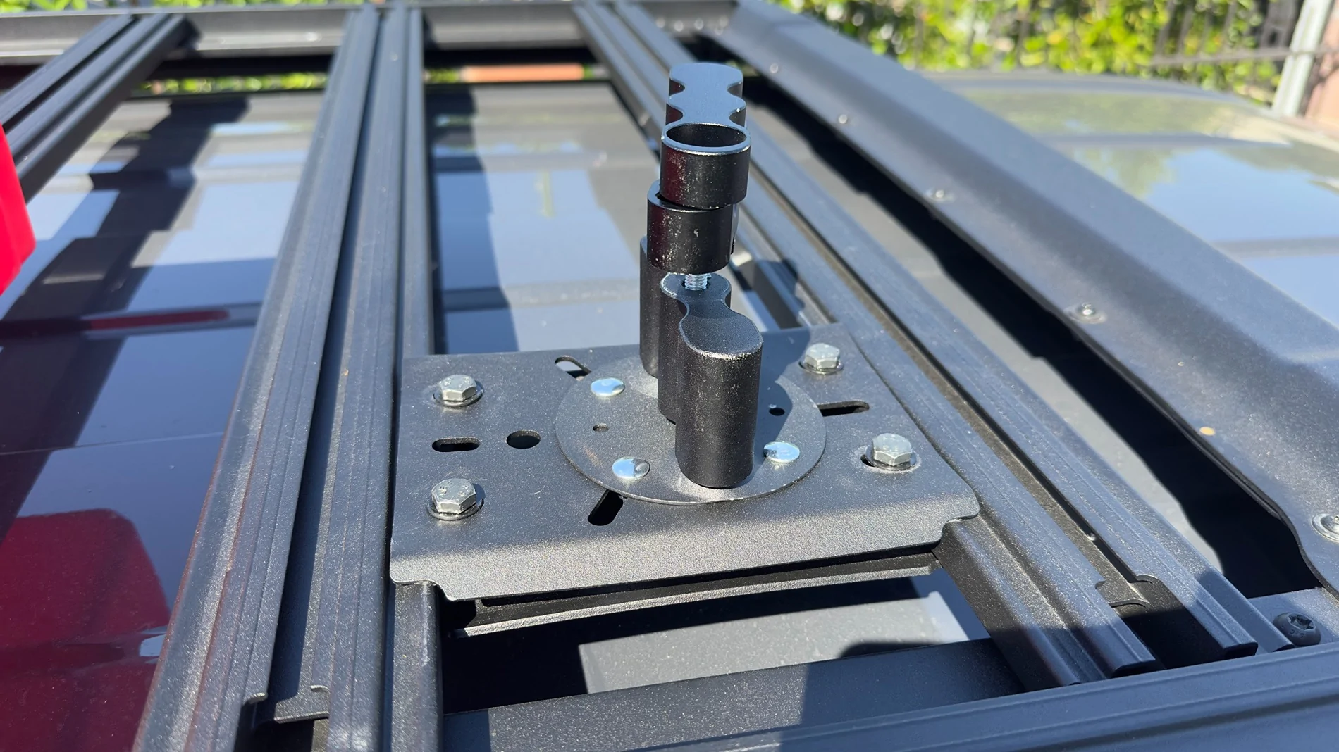 2025 4runner 6th gen Exterior MOLLE Panels compatible with stock Trailhunter Roof Rack IMG_4230