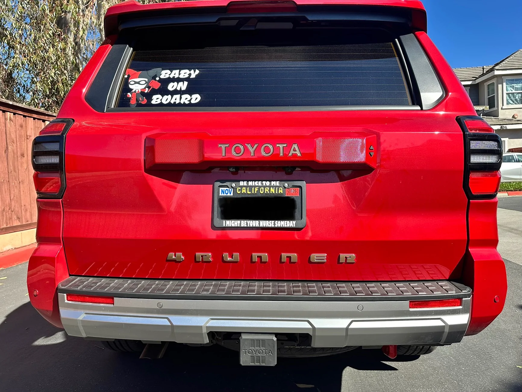 2025 4runner 6th gen Supersonic Red LIMITED build with mods so far IMG_1358