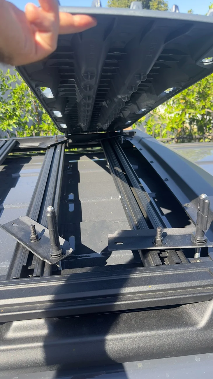 2025 4runner 6th gen Exterior MOLLE Panels compatible with stock Trailhunter Roof Rack IMG_4260