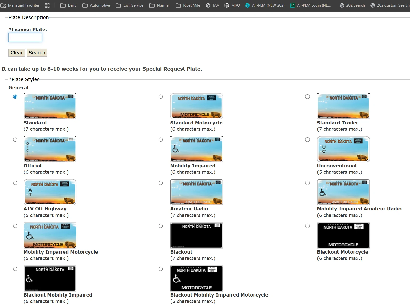 2025 4runner 6th gen Personalized vanity license plate. What's yours? 1772539586469-k