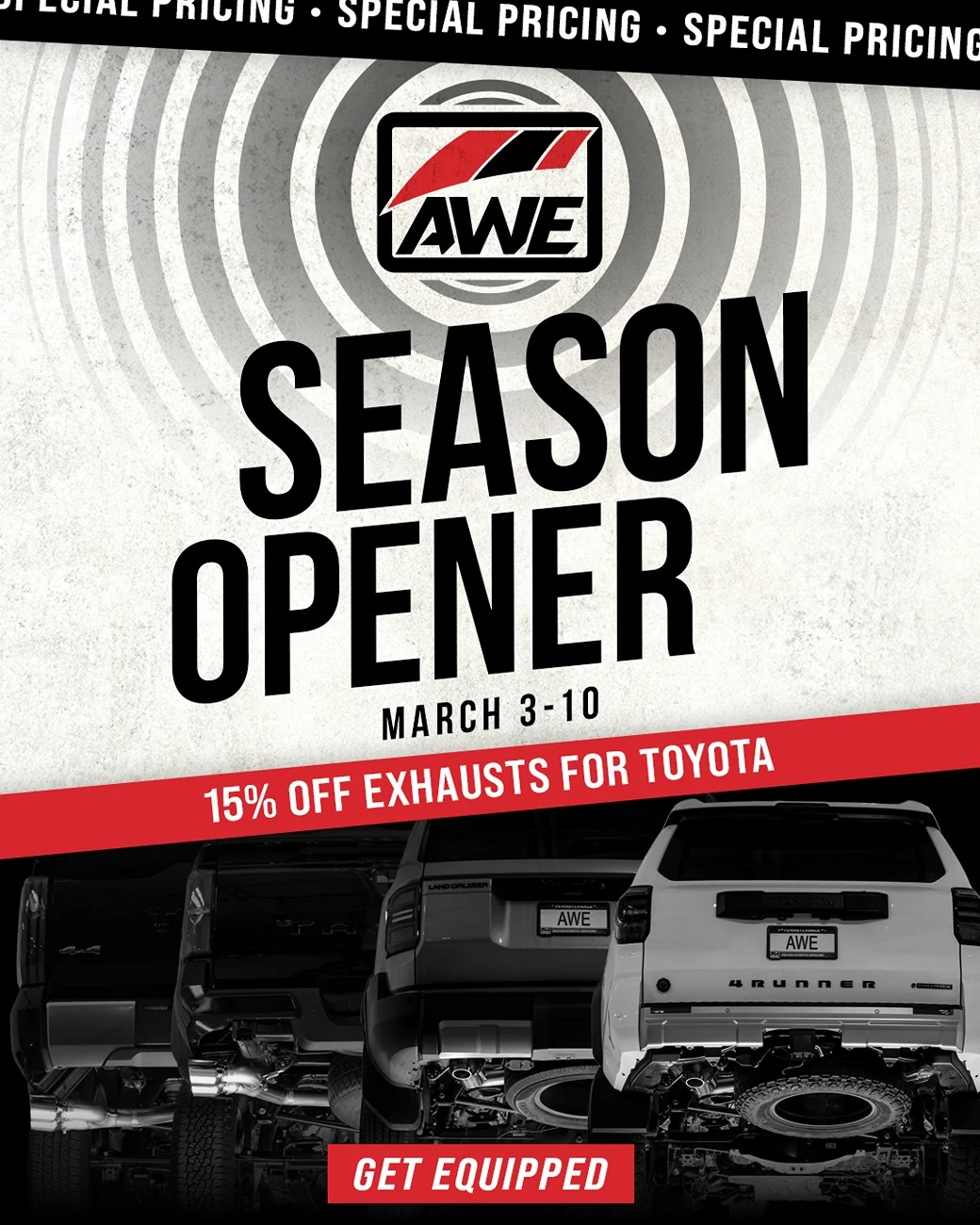 2025 4runner 6th gen AWE Season Opener - Special Pricing is LIVE CTA_Tacoma-4Run