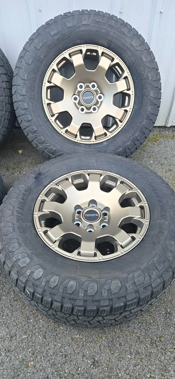 2025 4runner 6th gen Trailhunter Wheels and Tires 20260226_170732