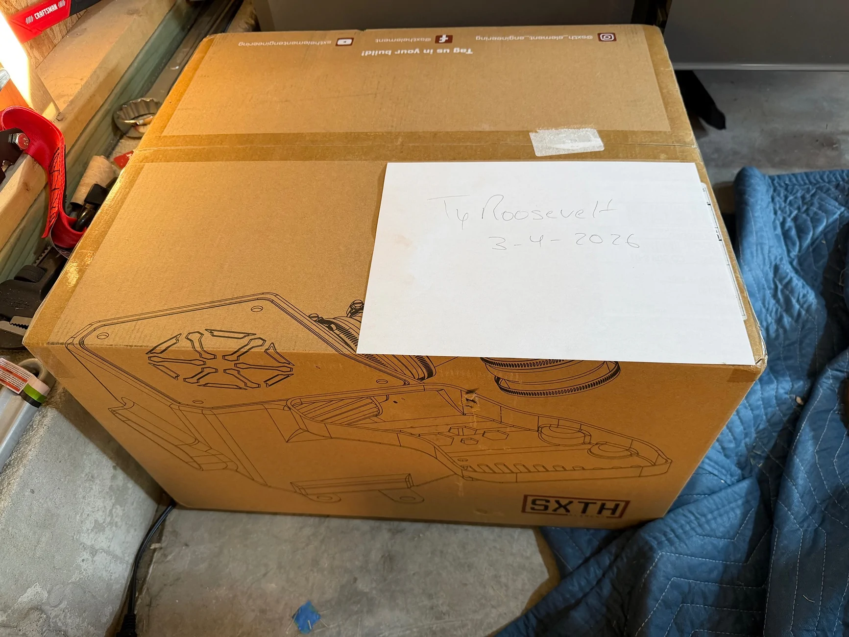 2025 4runner 6th gen SXTH Element Cold Air Intake $370 IMG_2494