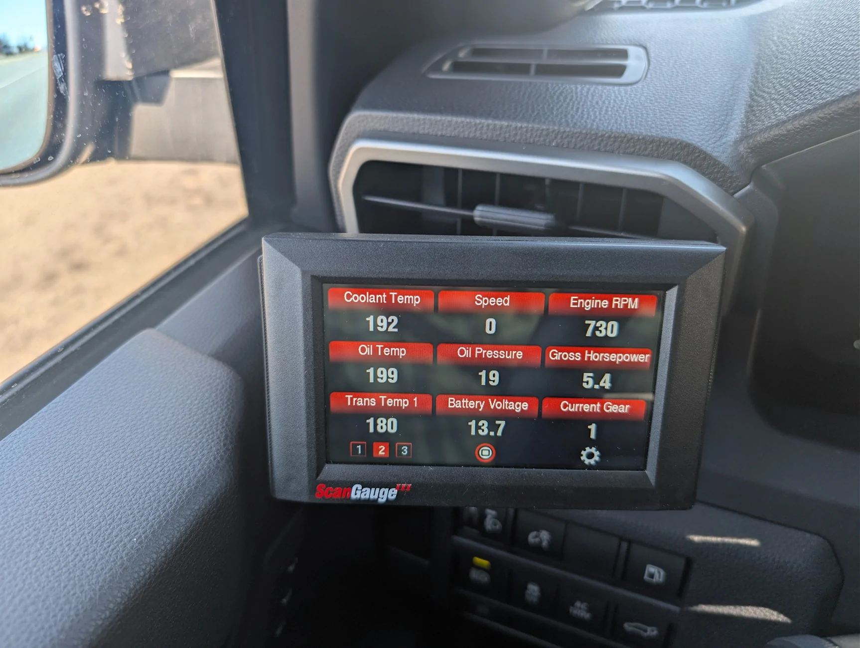 2025 4runner 6th gen ScanGauge 3 OBDII Vehicle Monitor - installed PXL_20260305_180605696.RAW-01.COVER