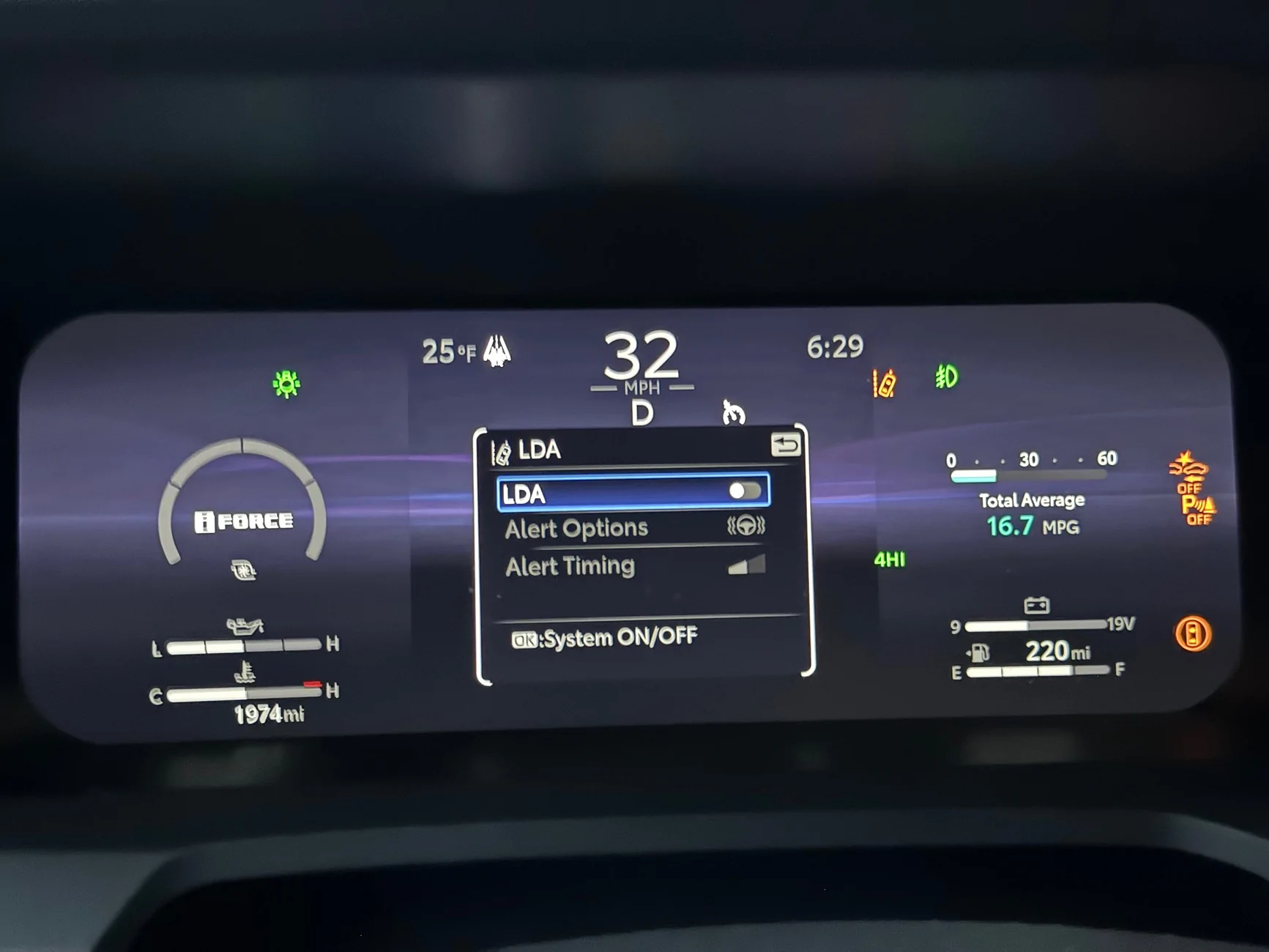 2025 4runner 6th gen Obnoxious Sensor Alerts in Snow IMG_3100