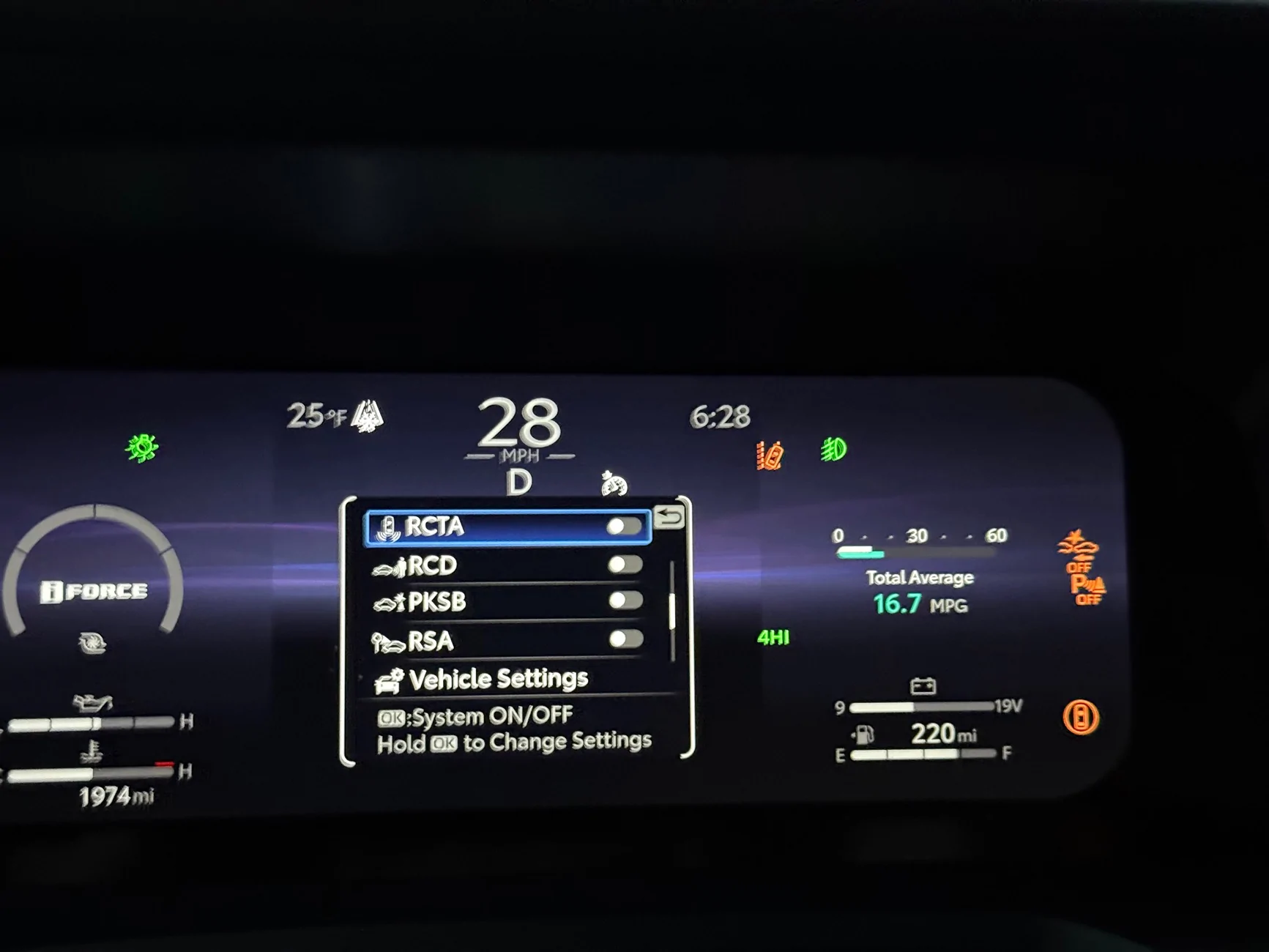 2025 4runner 6th gen Obnoxious Sensor Alerts in Snow IMG_3098