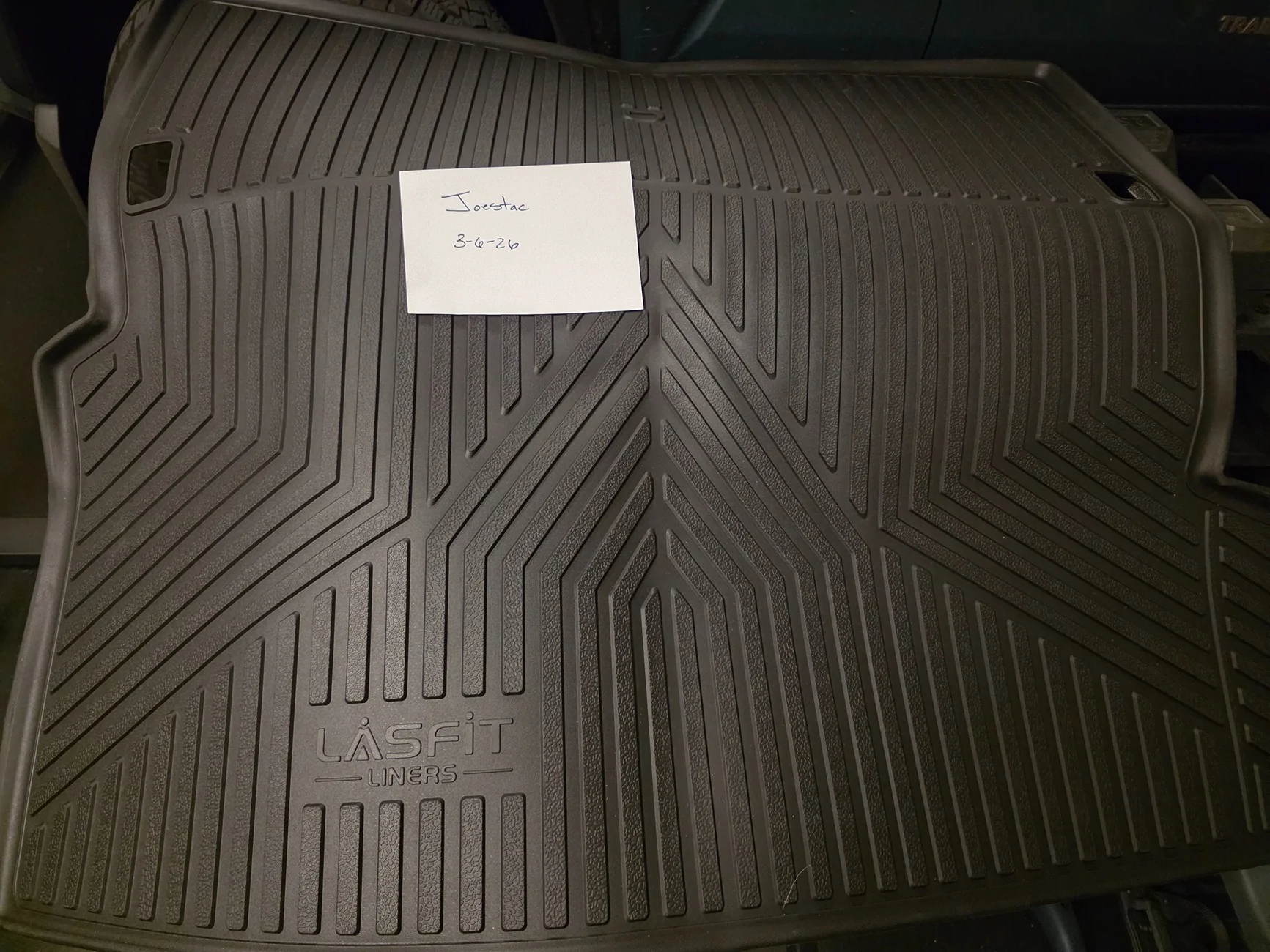 2025 4runner 6th gen Free - Central, TX - Lasfit Rear Cargo Liner - Hybrid 4Runner 20260306_171157