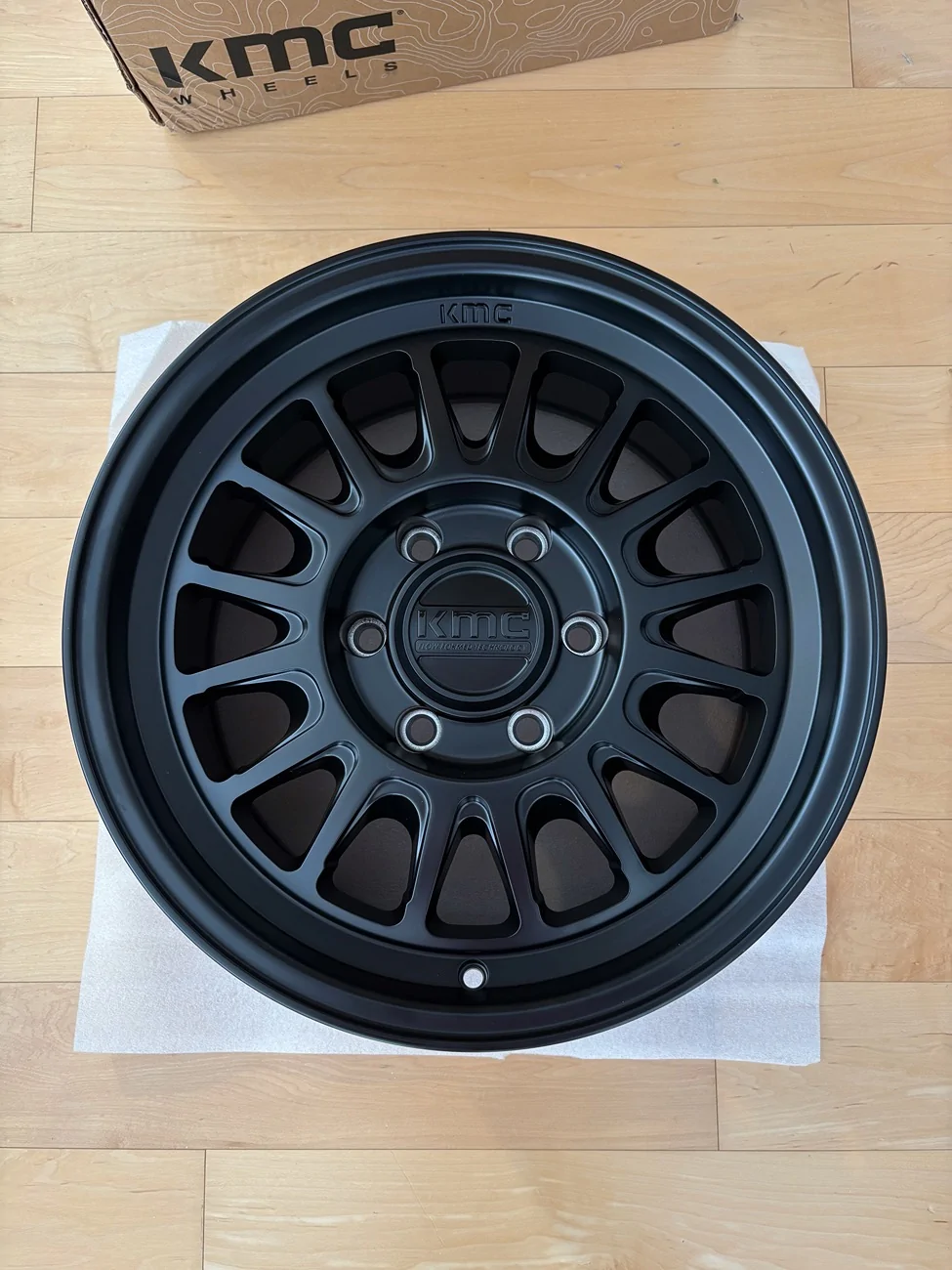 2025 4runner 6th gen KMC KM733 Impact FFT Wheels (Matte Black) – 17x8.5 +25 - $1200 CAD OBO IMG_2145