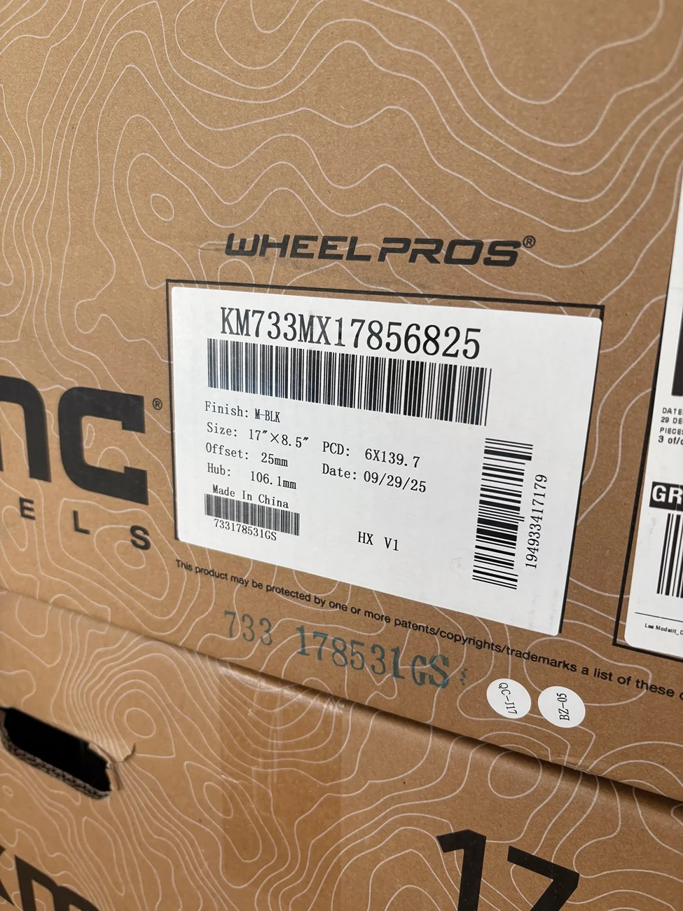 2025 4runner 6th gen KMC KM733 Impact FFT Wheels (Matte Black) – 17x8.5 +25 - $1200 CAD OBO IMG_2150