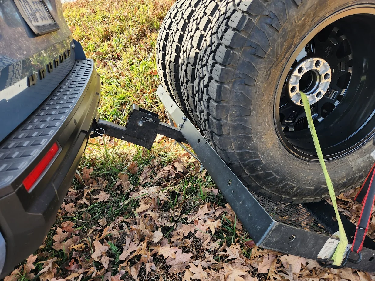 2025 4runner 6th gen 285/75R18s on stock TRD Pro (No Lift & Zero Trimming), but you have to remove front flaps and crash plates (Photos included) 20251114_124619
