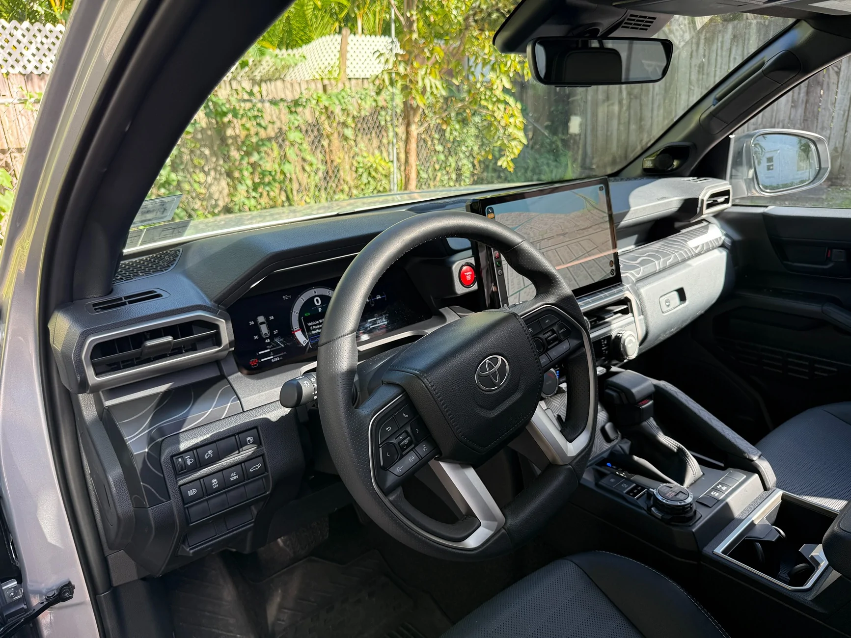 2025 4runner 6th gen Dashboard Trim - Topographic Wrap IMG_2871