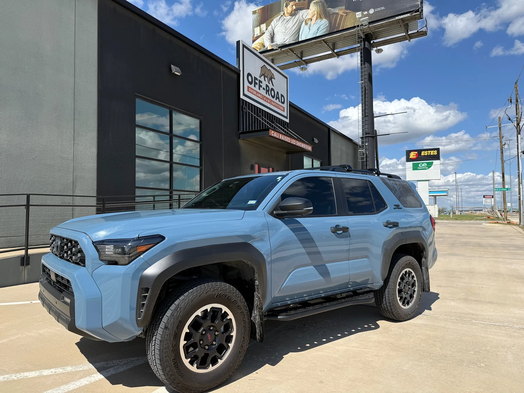 2025 4runner 6th gen Cali Raised Skid Plates, Rock Rails, Ditch Lights and Factory Tour IMG_4250